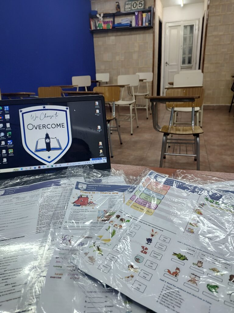 foto de el salon del instituto overcome